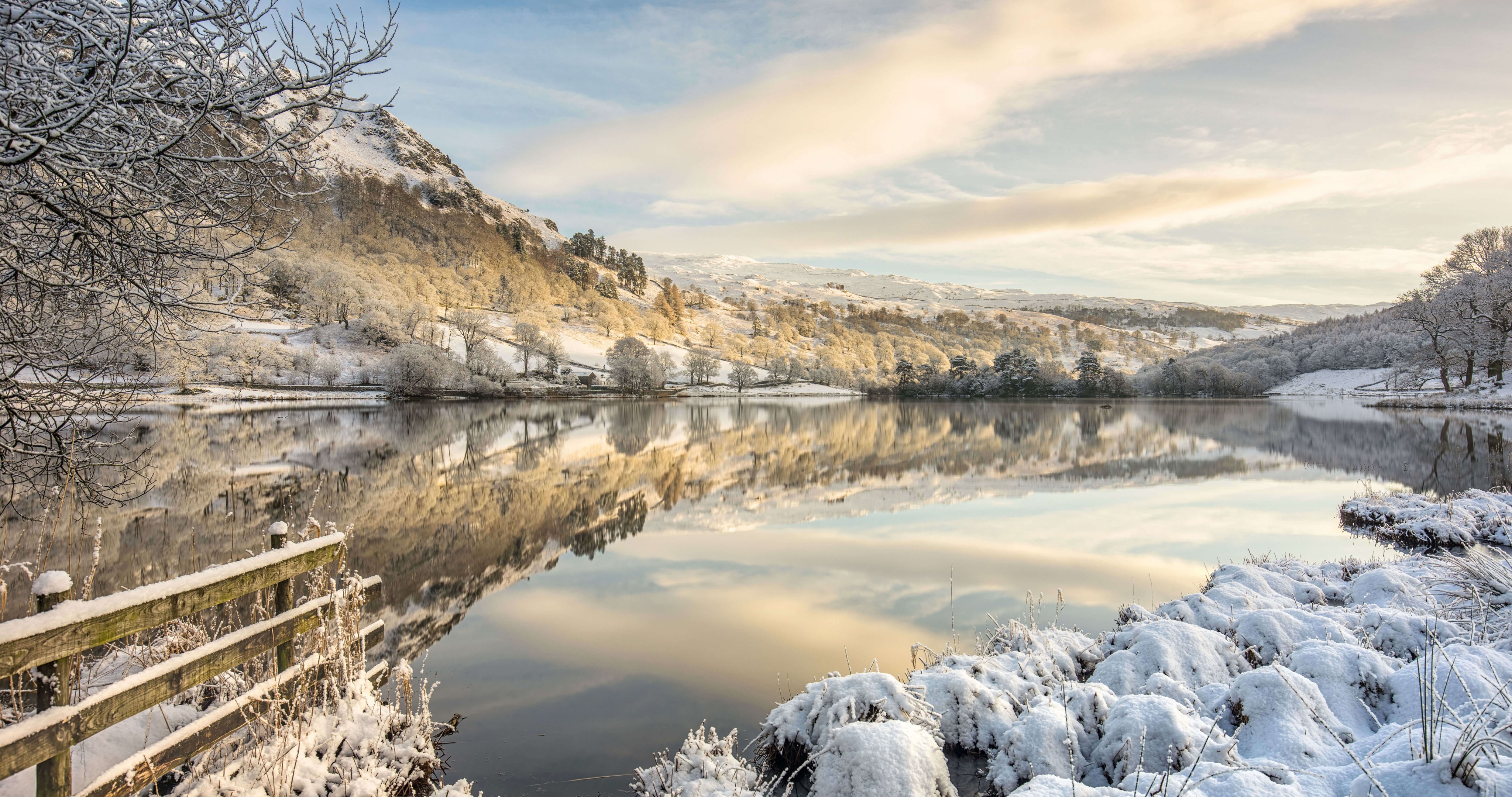 イギリス湖水地方の冬景色 by Microsoft | Wallpapers | WallpaperHub