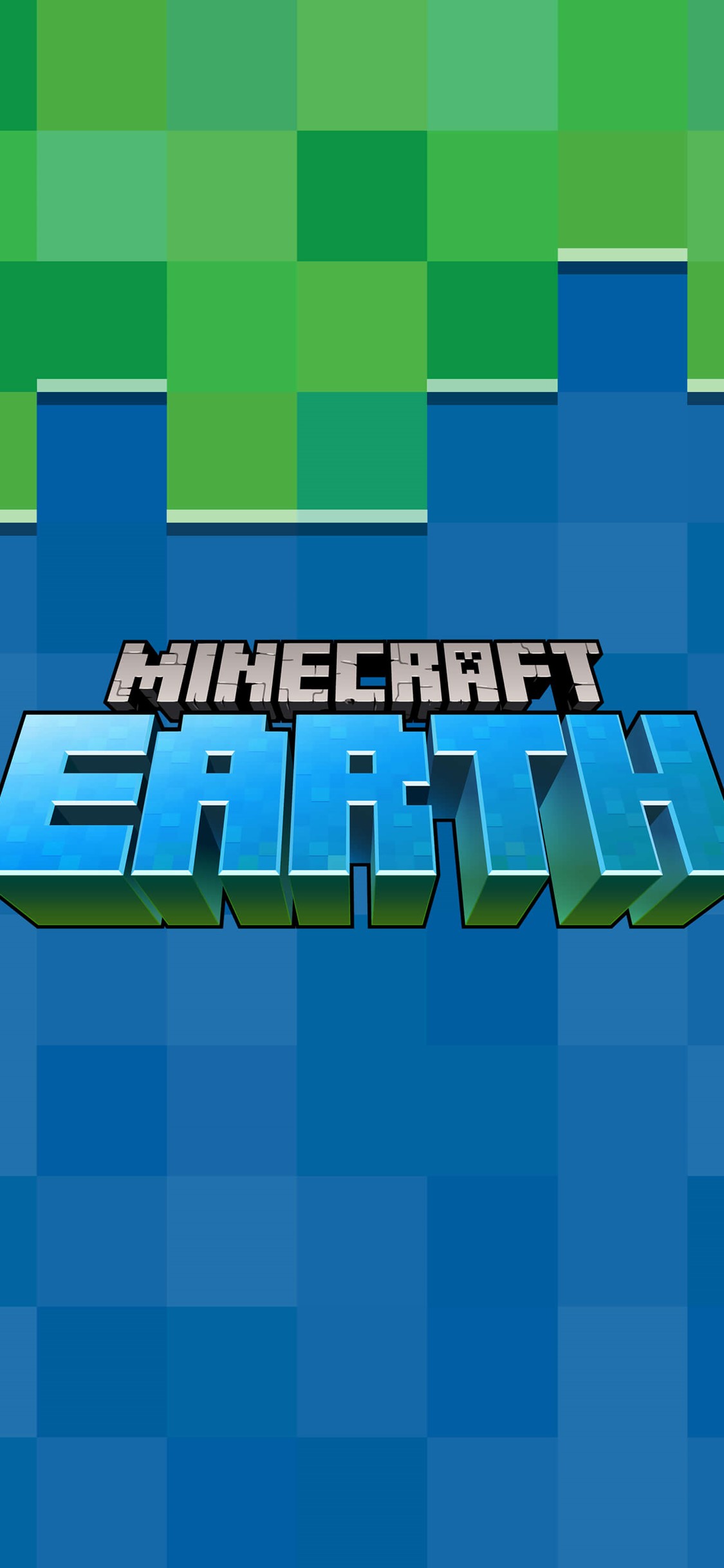Minecraft earth logo