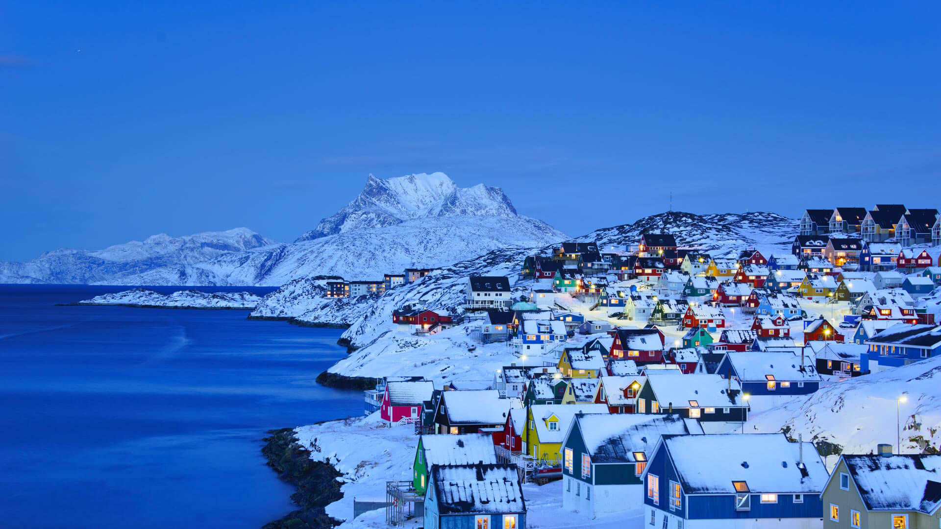 A Capital View Of Greenland By Microsoft Wallpapers Wallpaperhub