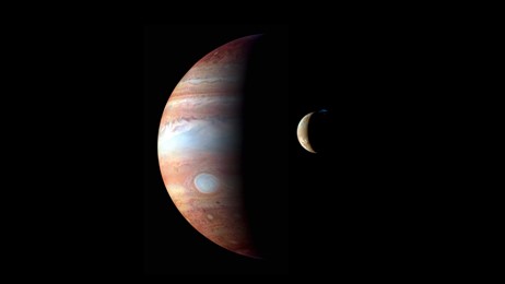 Infrared Jupiter, erupting Io thumbnail
